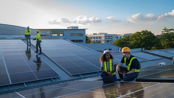 Comercial and industrial solar